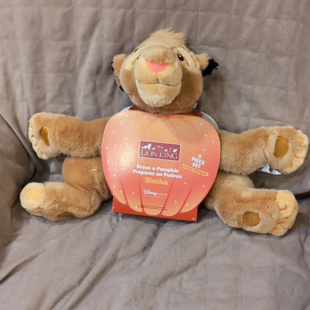 Disney The Lion King Dress a Pumpkin Simba Y2K